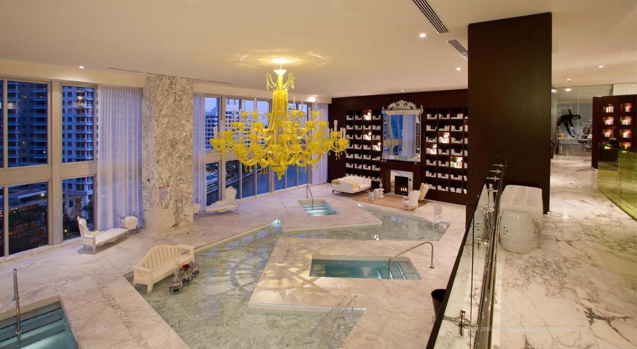 Icon Brickell-29Th Floor Ocean Views-Free Spa Miami Buitenkant foto
